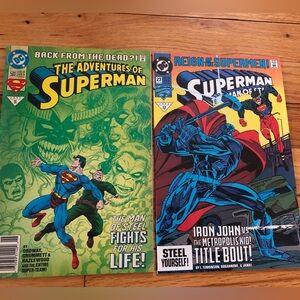 Superman comic books 1993